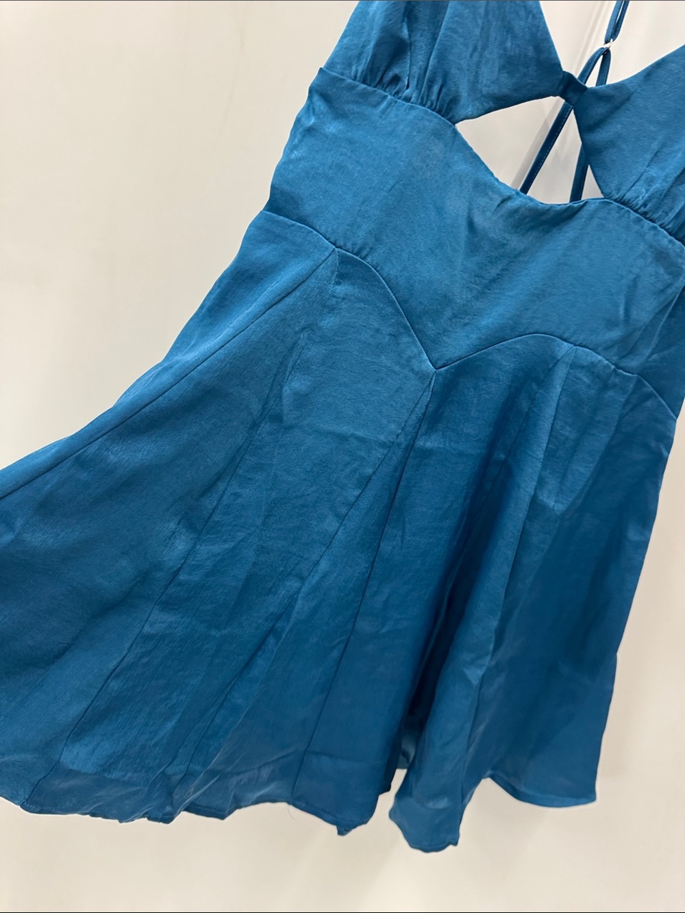free people intimately good catch slip dress in night swim size small - Picture 4 of 9